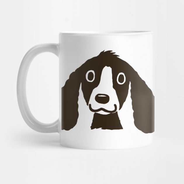 Cute Dog with Long Ears by Coffee Squirrel
